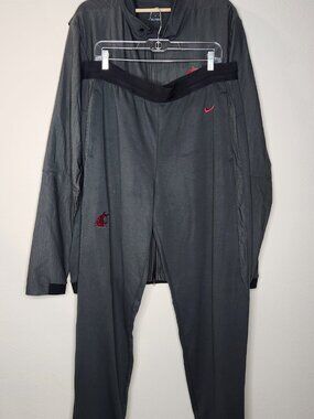 Nike Mens XXLT Washington State Cougars Track Suit Team Exclusive Premium Zip